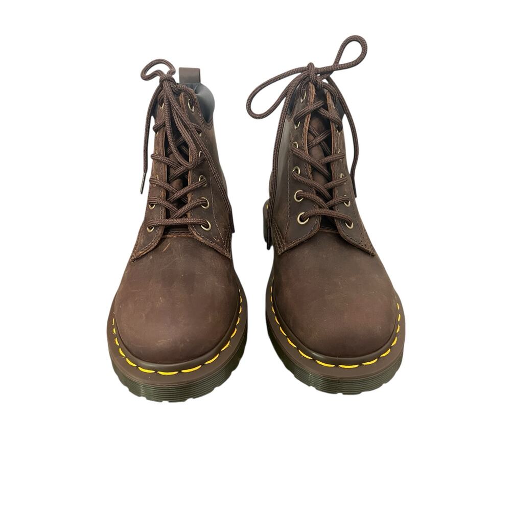 New! Dr. Martens 939 Ben Boot Crazy Horse Leather Hiker Boots - Size W 6 / M 5 - Picture 3 of 9